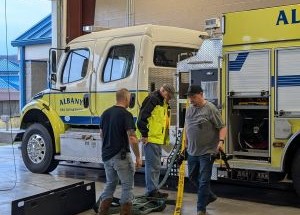 photo by Albany Fire Department
